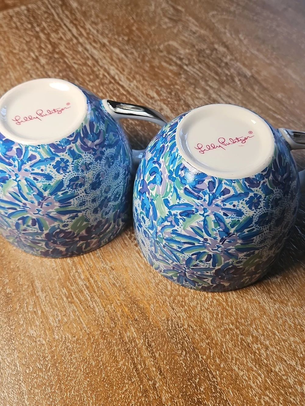 Lilly Pulitzer Hidden Lion Floral 12oz Mugs - Picture 4 of 6